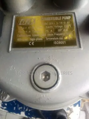 Kunda Submersible Pump 0.5hp 16m Head