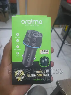 Oraimo Highway Dual USB Fast Charging Car Charger