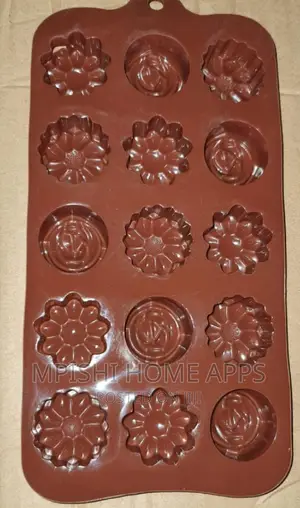 15 Slot Chocolate, Candy, Ice Cream,Ice Cubes Siliconemoulds
