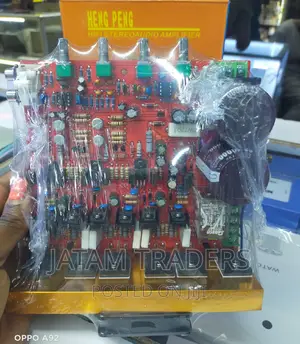 Amplifier With Relay With Clear Bass