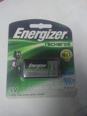 Energizer Recharge 9V Battery