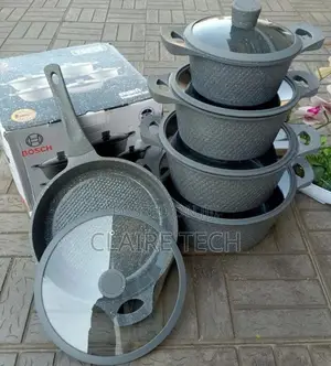 Grey 10 Pieces Silicon Bosch