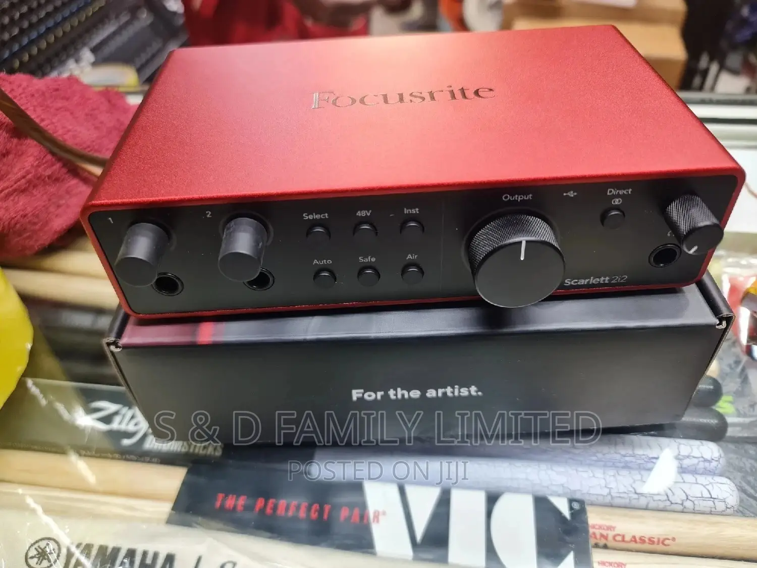 Focusrite Scarlett 2i2 4th Generation Soundcard