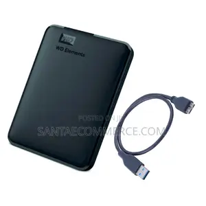 1TB WD Portable External 1 TB Hard Disk Drive