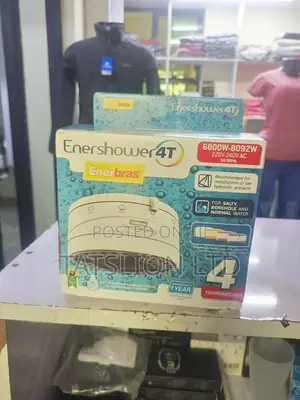 Enerbras Enershower 4 Temperature Instant Shower New