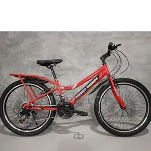 Red Premier Warrior MTB 24",18 Speed Bike 