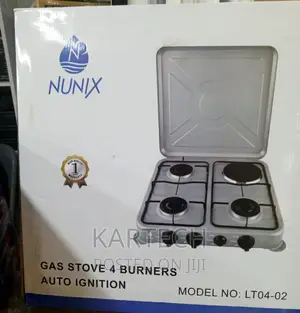 Nunix 3+1 Table Top Cooker Auto Ignition