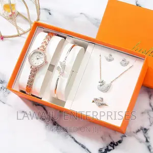Elegant Gold Swan 7 in 1 Ladies Gift Set