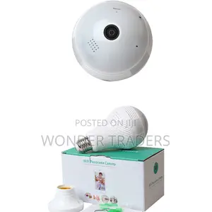 Wi-Fi Panoramic 360 Degree Wireless Hidden Camera Light Bulb