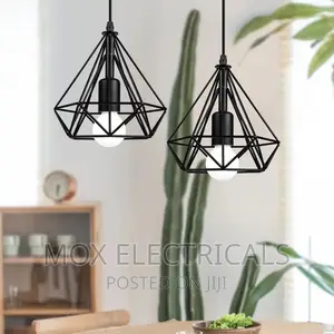 Diamond Shaped Pendant Light