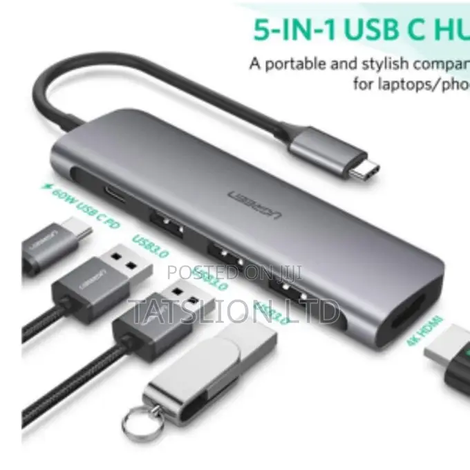 Adapter 5 IN 1 Type C