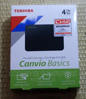 Toshiba Canvio External HDD - 4tb