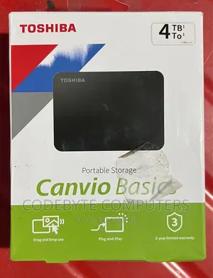 Toshiba Canvio Basic 4tb External Hard Disk