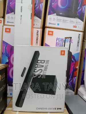 JBL Bar 2.1 Deep Bass With Wireless Subwoofer - Black