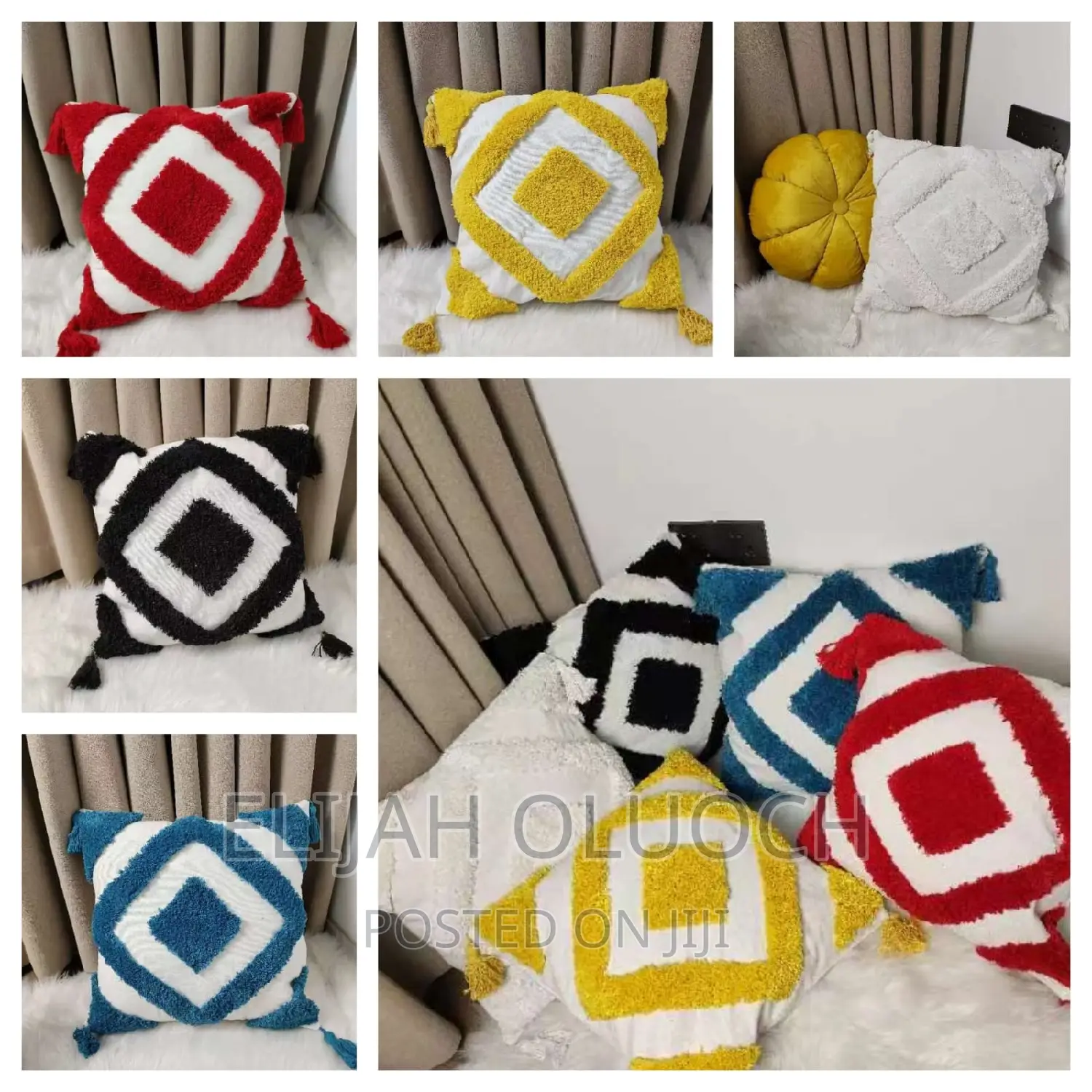 Boho Design Throw Pillows