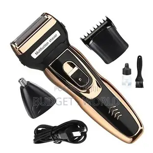 Geemy 3 in 1 Rechargeable Electric Shaving Machine/Shaver