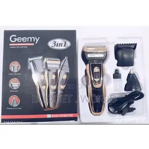 Quality 3 in 1 Geemy Hair Shaving Machine