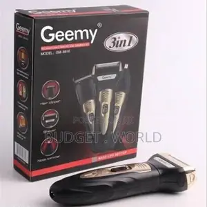Rechargeable Hair Trimmer-3 in 1 Geemy Shaver
