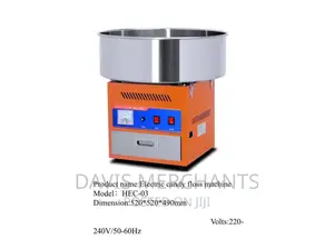 Modelised Candy Floss Machine