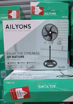 Standing Fan Ailyons 18 Inches Round Base Stand Fan