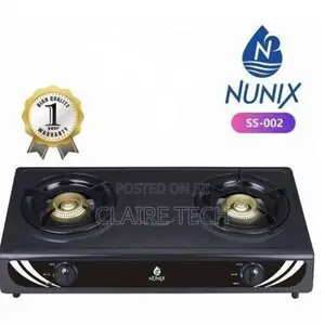Nunix 2 Burner Auto Ignition Table Top Cooker