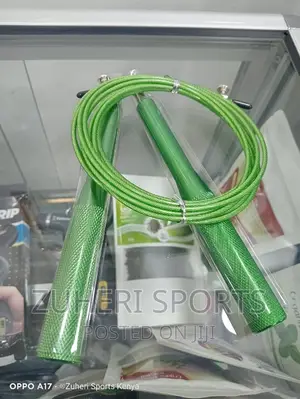 Skipping Rope Aluminum Crossfit Speed Rope Green