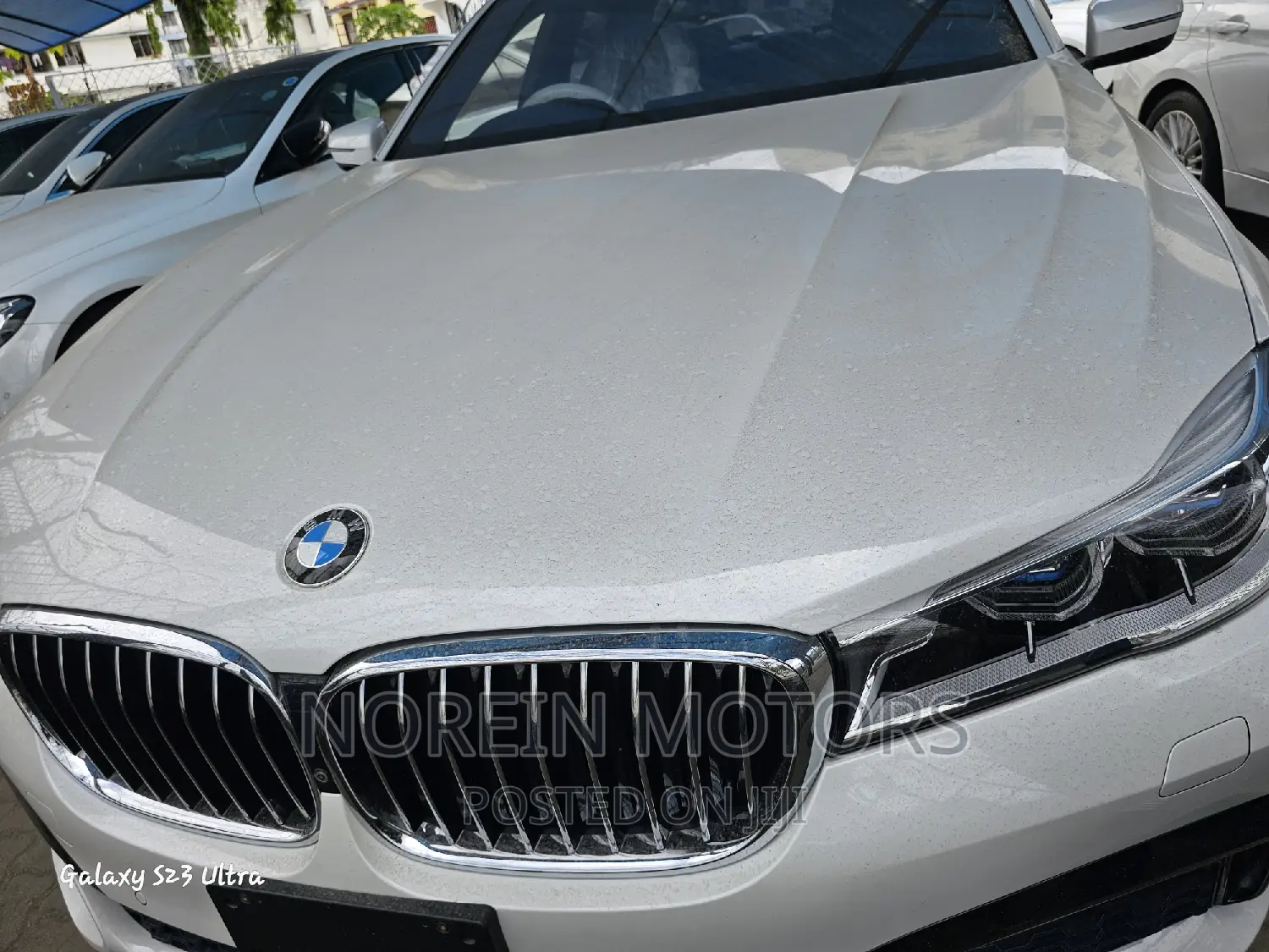 BMW 7 Series 2018 Off white