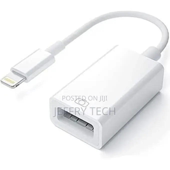 USB OTG Adapter Female Cable for iPad iPhone