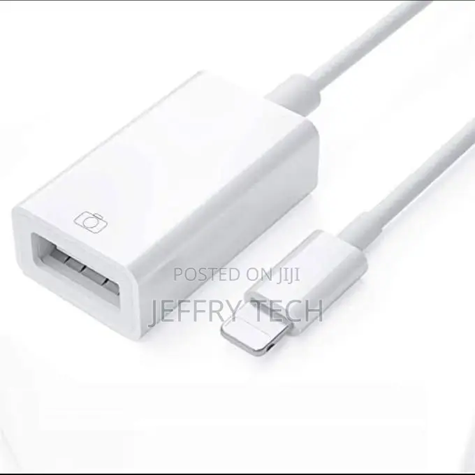 USB OTG Adapter Female Cable for iPad iPhone