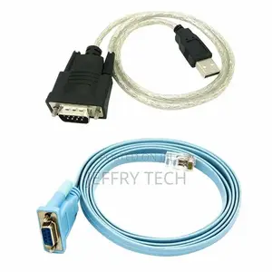 RJ45 Network Cable Serial Cable Rj45 to DB9 and RS232 to USB