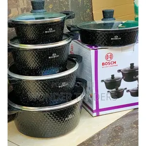10 Piece New Bosch Granite Coated Cookware Set,