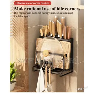 Knife Rack Wall Hanging Kitchen Chop Stick Storage Rack