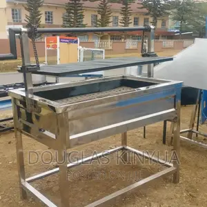 Stainless Steel Commercial Charcoal Choma Grill.
