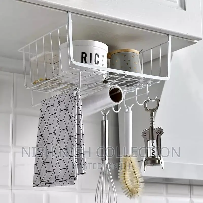 *3 in 1 Metallic Under the Shelves Organizers