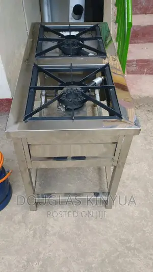 Two Burners Commercial Gas Cooker.