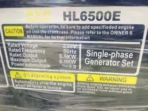 Primo Italy 6kw Original Generator