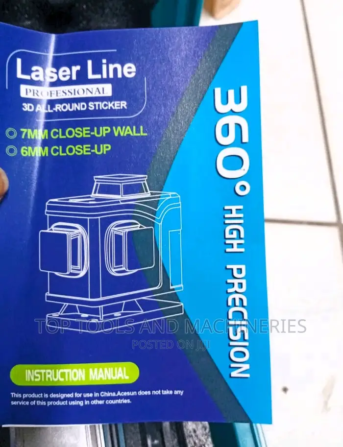Makita 3D Cross Line Self-Leveling Laser Level Meter