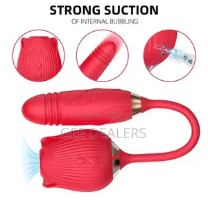 The Rose Clitorial Stimulator and Dildo Sex Toys