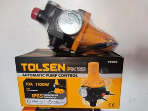 Tolsen Automatic Pump Control With Gauge Premium Heavy Duty