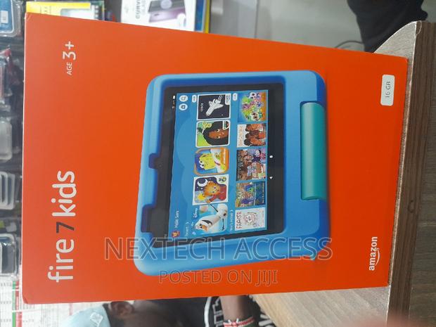New Amazon Fire 7 Kids Edition 2022 16 GB Blue - main view