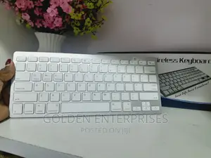 Sleek Wireless Keyboard Compatible With Tablet, Phone and PC