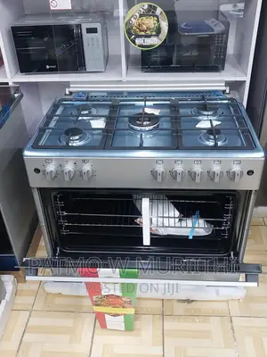 Von Standing Oven Cooker 5gas Burner +Full Electric Oven