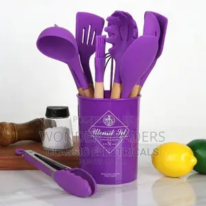 12pcs Silicon Spoon Set