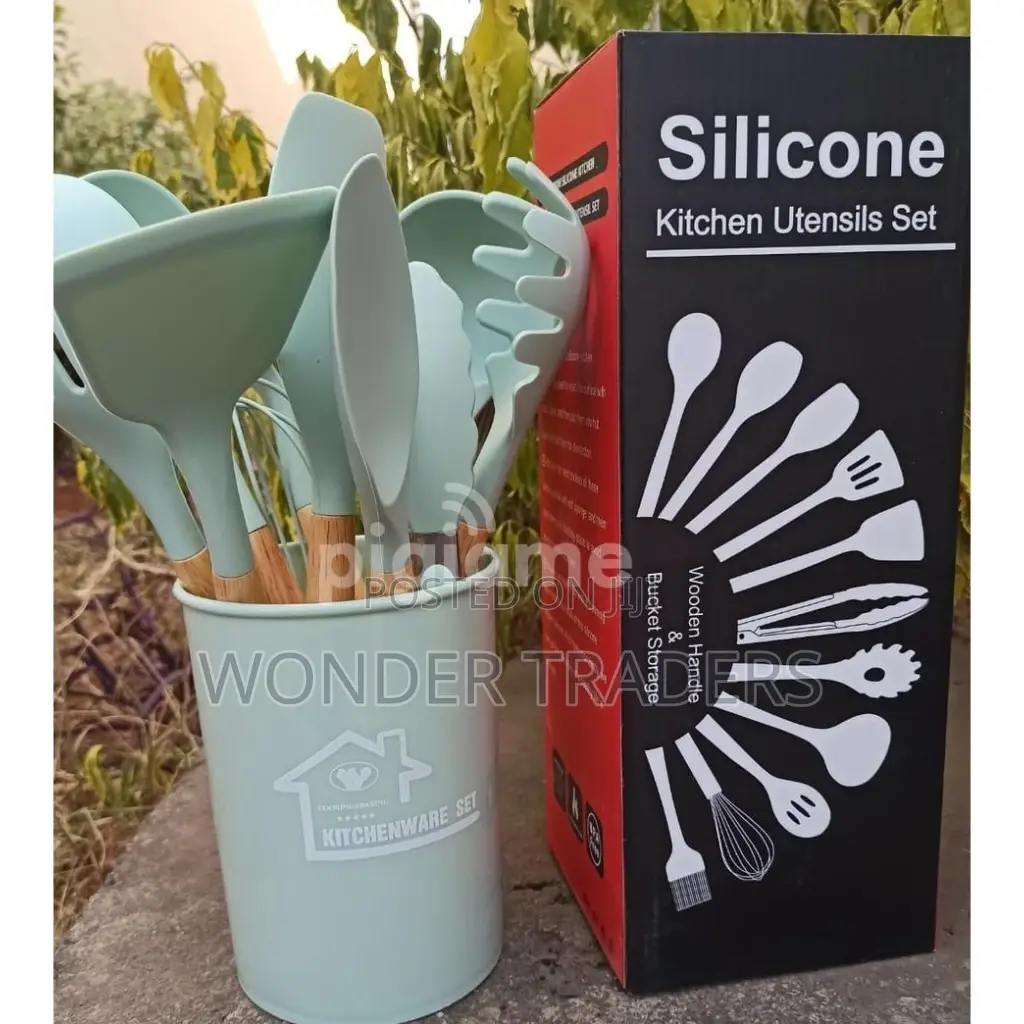 12pcs Silicon Spoon Set,