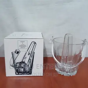 Karat Glass Ice Bucket