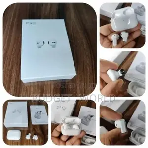 Pro 5s Short and Portable Earpods Black and White