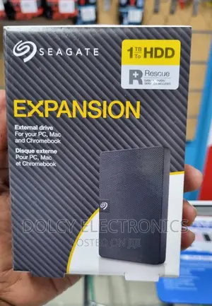 Seagate Expansion Portable, 1TB, External Hard Drive