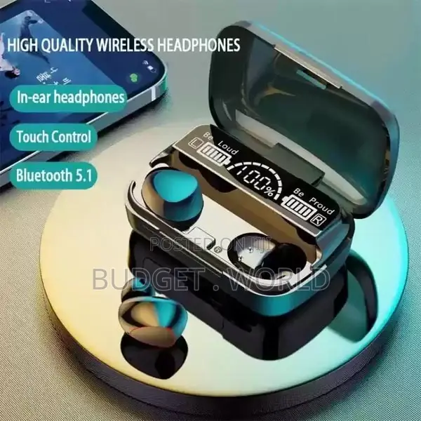 M10 TWS Wireless Headset Touch Control Bluetooth Earbuds