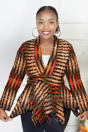 Ankara Wrap Tops/Breastfeeding Friendly Tops