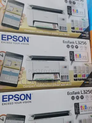 White Epson Printer L3256 A4 MFP All- In-One Inkjet
